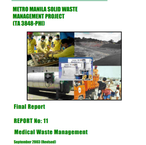 Book Cover: Medical Waste Management